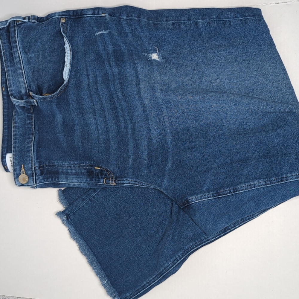 Lane Bryant flex magic high rise girlfriend straight leg jeans